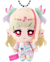 【中古】食玩 キーホルダー 4.キュアズキューン 「キミとアイドルプリキュア♪ ふわふわおでかけますこっと」