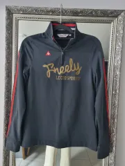 (清潔な状態) ) le coq sportif(ルコックスポルティフ) ハーフジップ レディース 長袖 Tシャツ 55