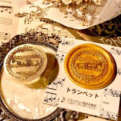 シーリングスタンプ　ヘッド　トランペット　音楽　楽器　楽譜
