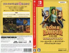 【中古】紙製品 販促POP 「Switchソフト トゥームレイダー I-III リマスター デラックスエディション」