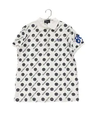 【送料0円！】パーリーゲイツ｜レディース｜1 (M相当)｜半袖ポロシャツ｜中古ゴルフ用品