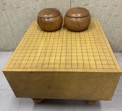 在庫処分セール 脚付き碁盤・碁石セット メルカリ - 囲碁