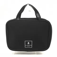 ★特価★【超美品】ランバンスポール カートバッグ 黒 収納ポーチ 内ポケット付ゴルフ LANVIN SPORT