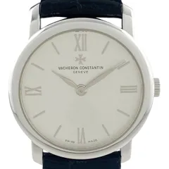 ヴァシュロン・コンスタンタン VACHERON CONSTANTIN パトリモニー 25162 腕時計 WG レザー クォーツ シルバー レディース 【中古】のサムネイル