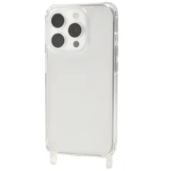 【即日発送】スマホショルダー Pro ショルダー 用 iPhone15 TPU クリアケース ] 背面ケース リング型 PLATA ストラップホール付き 可愛い [ おしゃれ