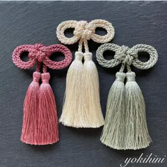 《選べるカラー♡ タッセル髪飾り》 着物 振袖 袴 和小物 和装小物 卒業式 ウェディング 結婚式 七五三 753 節句 成人式 卒業式 前撮り ヘッドパーツ ヘア飾り 簪 ちりめん くすみカラー くすみピンク ホワイト アイボリー 白 くすみグリーン 緑