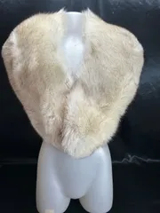 サガフォックス サガミンク SAGAFOX ファーショール ティペット マフラー 襟巻き ループ フォックス ミンク セーブル チンチラ ウィーゼル 毛皮 成人式 ホワイト ベージュブラウン ミックス 14