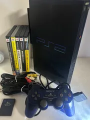 PlayStation2 SCPH-50000MB/NHBBパック/備品完備/メンテナンス済/人気ソフト５本付