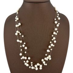 タサキ ネックレス 18金 K18イエローゴールド アコヤパール レディース  TASAKI  中古 タサキ