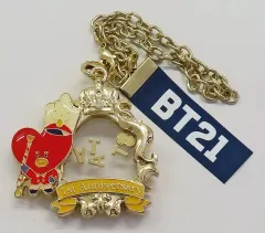 【中古】キーホルダー TATA(ブイ) メタルチャーム(1st Anniversary) 「BT21」 BTS JAPAN OFFICIAL FANCLUB会員限定