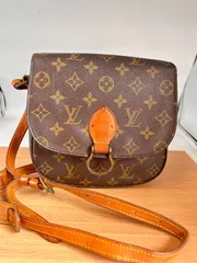 ルイヴィトン ショルダーバッグ モノグラム サンクルーMM M51242 ブラウン