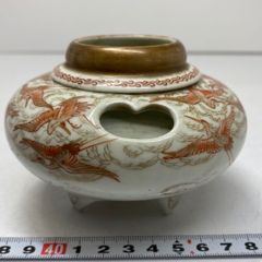 中国陶磁器 明赤絵龍 小壺 - メルカリ