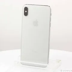 〔中古品〕 iPhoneXS Max 64GB シルバー NT6R2J／A SIMフリー【262】