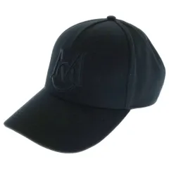 MONCLER◻️モンクレールキャップ◻️ブラック◻️フリーサイズ◻️ほぼ未使用 MONCLER モンクレール BERRETTO BASEBALL ベースボール キャップ