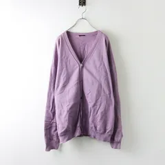 リノ LENO コットンニットカーディガン COTTON KNIT CARDIGAN 2/パープル系 トップス セーター 長袖 羽織り【2400014220988】のサムネイル