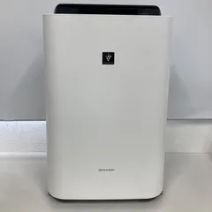 SHARP 加湿空気清浄機 KC-F50-W プラズマクラスターシャープ 2017年製 通電確認済み ホワイト 13畳 乾燥 花粉 PM2.5対応のサムネイル