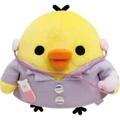 サンエックス MO43001 リラックマ カラフルドクター あつめてぬいぐるみ キイロイトリ(ドクター) 6歳以上 おもちゃ
