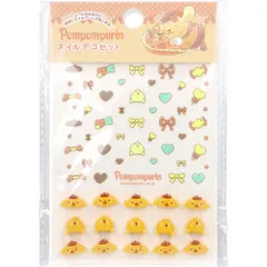 ポムポムプリン ネイルデコセット ネイルシール ネイルアート