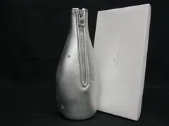 ■新品同様■ SWAROVSKI スワロフスキー ラインストーン ボトルクーラー ワインボトルケース シルバー系 DG5810