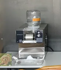 糸ピンスマシン　かき氷マシン　動作確認済　新品　即日発送 Amazon.co.jp: 氷のいらないかき氷マシン 糸ピンス 業務用かき氷