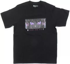 [중고] 티셔츠 호시노 아이 UT 그래픽 티셔츠 블랙 L 사이즈 [[추심의 아이] × 유니클로]