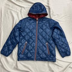 CONVERSE コンバース　中綿　フルジップ　ジャンパー　ジャケット　青　ブルー　M