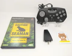 プレイステーション2 禁断のペット シーマン ガゼー博士の実験島 ソフト・マイク・コントローラー付 PS2 ASCII
