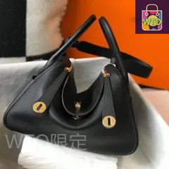 HERMES ハンドバッグ ゴールドバックルバッグ
