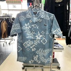 XL あり‼️BILLABONG ビラボン⚫︎半袖　シャツ　水陸両用　UVカット　サブマージブルシャツ　ブルー