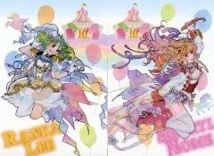 マクロスf マクロスΔ スカイツリー　ポストカード　ランカ　シェリル　フレイヤ マクロスF ポストカード シェリル・ノーム ランカ・リー 早乙女