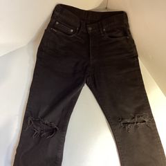 ヒステリックグラマーHYSTERICGLAMOURストレッチデニムパンツ　ダメージ加工　(29)            …e.s