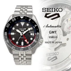 新品 未使用 時計 SEIKO 腕時計 セイコー 【日本製 Made in Japan】 セイコーファイブ 5スポーツ 流通限定モデル SKX Sports Style 自動巻き ペプシサークル メンズ SSK019 海外モデル [並行輸入品]