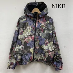 NIKE ナイキ ウィンドブレーカー ボタニカル 花柄 レディース L