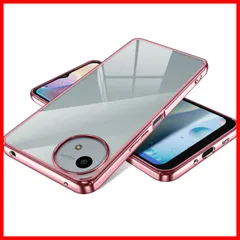 【速発送】S s4 ケース クリ 薄型 クオス ウィッシュ4 S-52 スマホケース カバー 透明 T 耐衝撃 人気 落下防止ローズゴールド