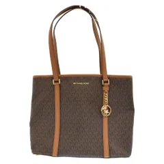 MICHAEL KORS (マイケルコース) ミニシグネチャー トートバッグ ブラウン 35F8GD4T2Bのサムネイル