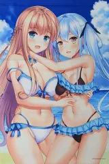 【中古】タペストリー [単品] クレリア＆コレット 描き下ろしB2タペストリー 「Switchソフト 悠久のカンパネラ 初回限定版」 同梱特典