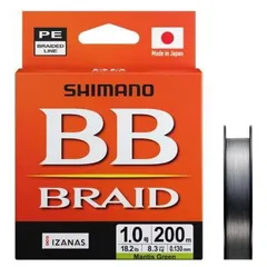 シマノ BB ブレイド LD-M54Y 150m 1号 スティールグレー / PEライン shimano 釣具 【メール便発送】のサムネイル