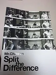【中古-非常に良い】 Mr.children Split the Difference パンフレット