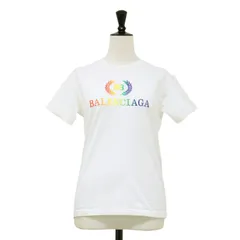 BALENCIAGA バレンシアガ Tシャツ ホワイト 白 サイズ:XS / BBロゴ  