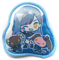 【中古】バッジ・ビンズ 白石杏(Vivid BAD SQUAD)×ルロロマニアック ふわふわバッジ 「セガ ラッキーくじ プロジェクトセカイ カラフルステージ! feat. 初音ミク×サンリオキャラクターズ」 D賞