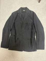 VETRA モールスキンジャケット　ブラックタグ 90s VETRA Black Moleskin French Work Jacket made in France