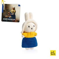 【ミッフィー・フェルメールミルクメイド】あみぐるみオランダJust Dutch社