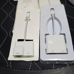 ２点セット！ライトニング系アダプター　Lightning - USB 3カメラアダプタ】急速充電 + データ転送 双方向 高速転送　Type C有線LANアダプター USB-C イーサネットアダプタ 60W 充電同時 タイプc