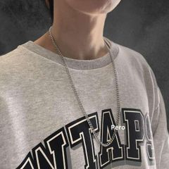 5mm幅 70センチ ステンレス 喜平チェーンネックレス ロング 錆びない