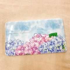 紫陽花のマスクケース②