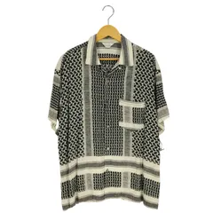 UNUSED 19SS アフガン柄シャツ Narrenschiff:UNUSEDの開襟アフガン柄半袖シャツ