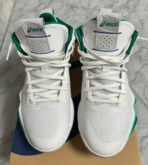 asics ノバサージ２　バスケ  バッシュ　ホワイト/グリーン　26.5㎝