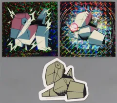 【中古】シール・ステッカー ポリゴン ステッカーセット はかいこうせん 「ポケットモンスター」 ポケモンセンター限定
