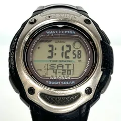 カシオ　プロトレック　PRW-200J-1JR　電波ソーラー　デジタル　黒　ラバーベルト