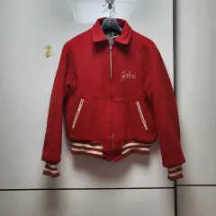 1960 ' s Vintage 帝国 スポッティング スタジアム バーシティ ジャケット